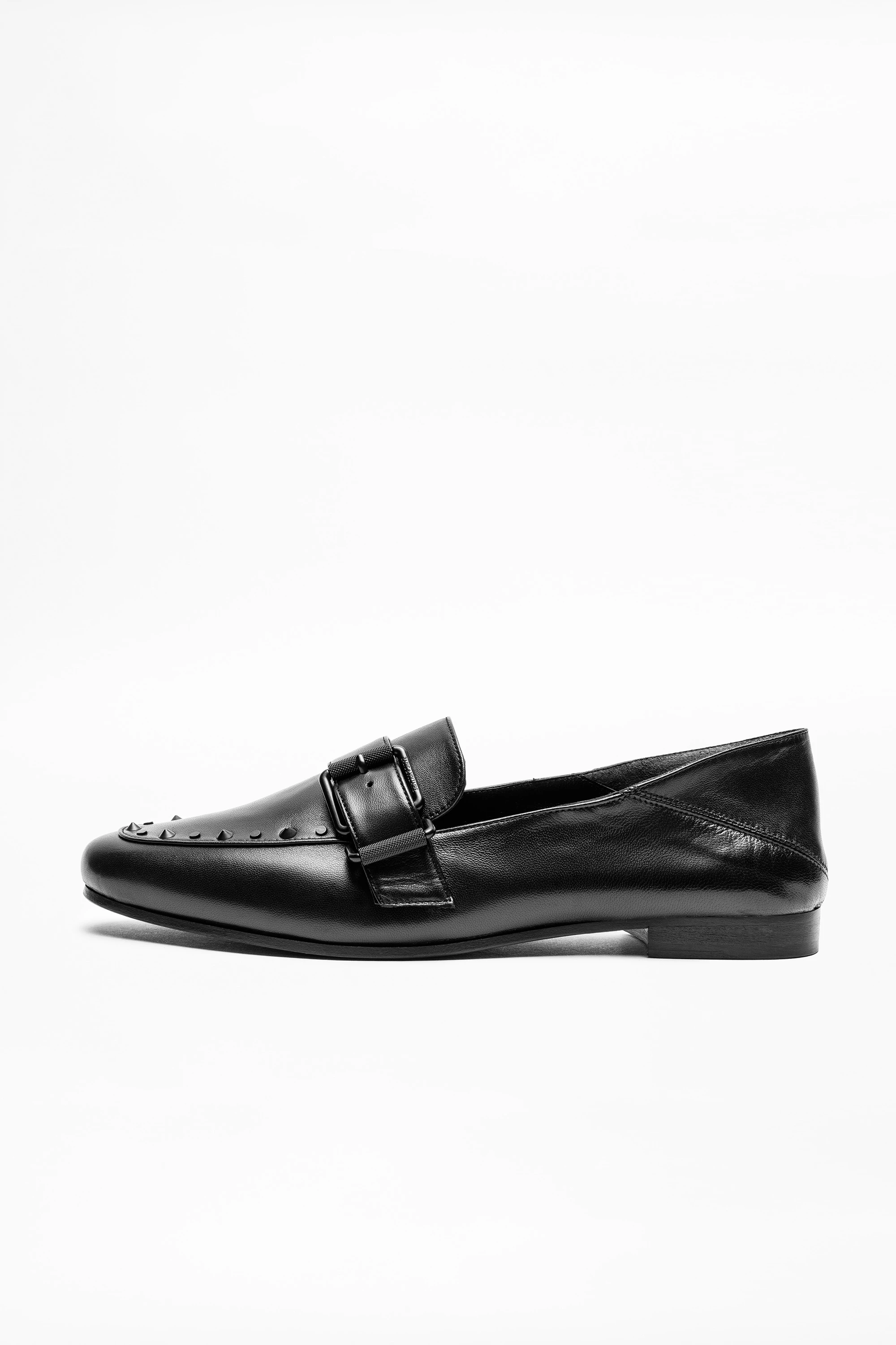 black and white loafers womens