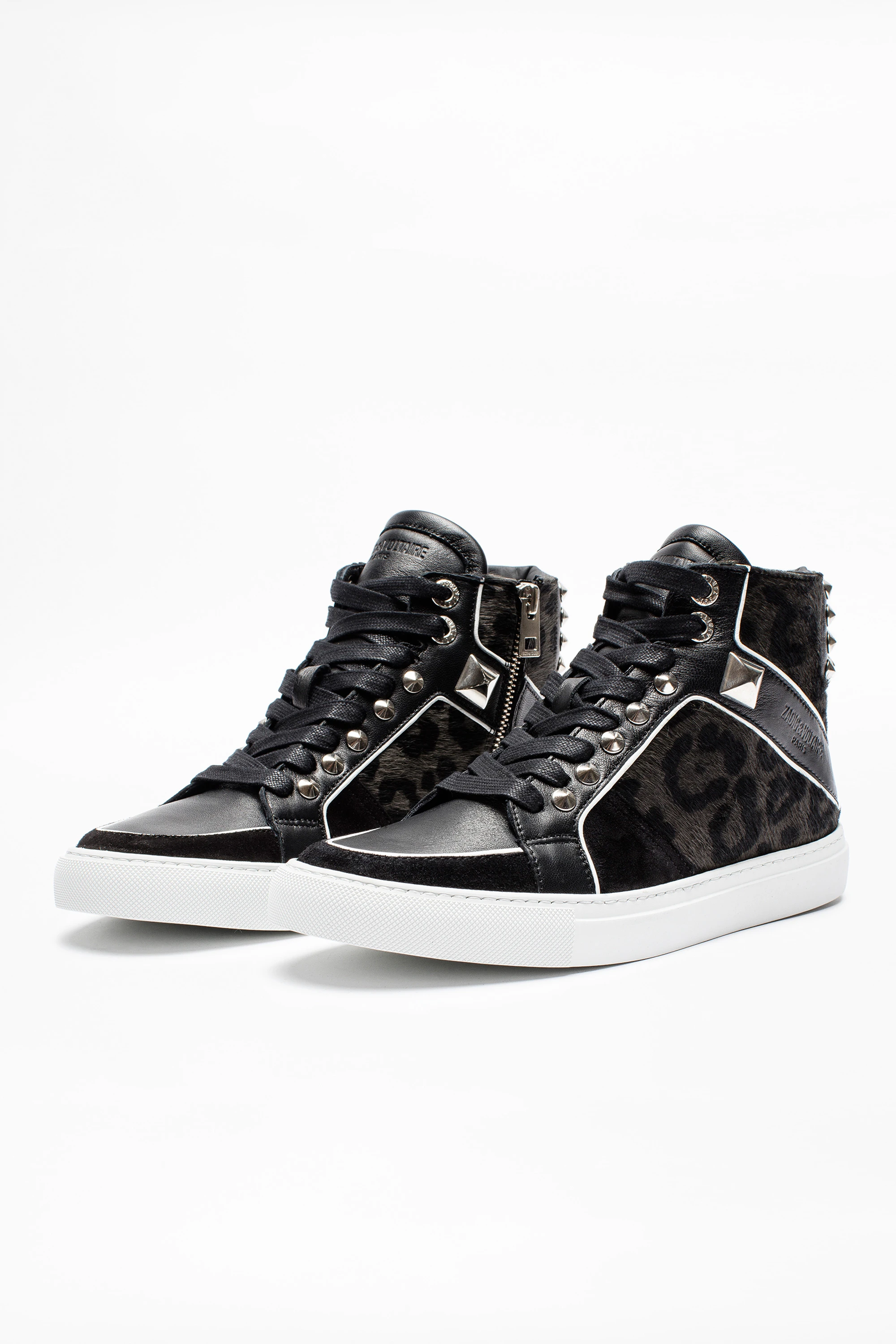 zadig and voltaire high top sneakers