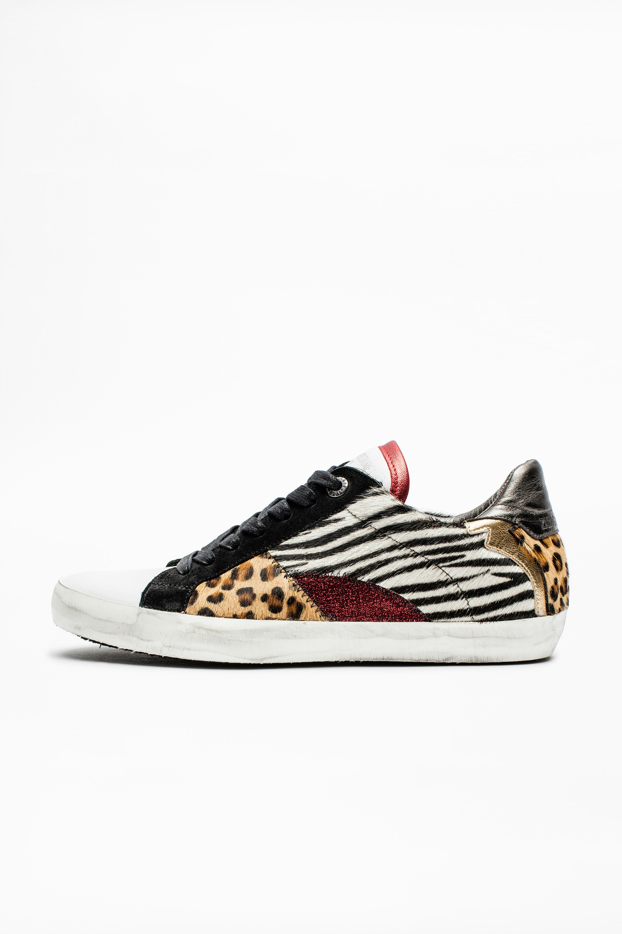 zadig voltaire leopard sneakers