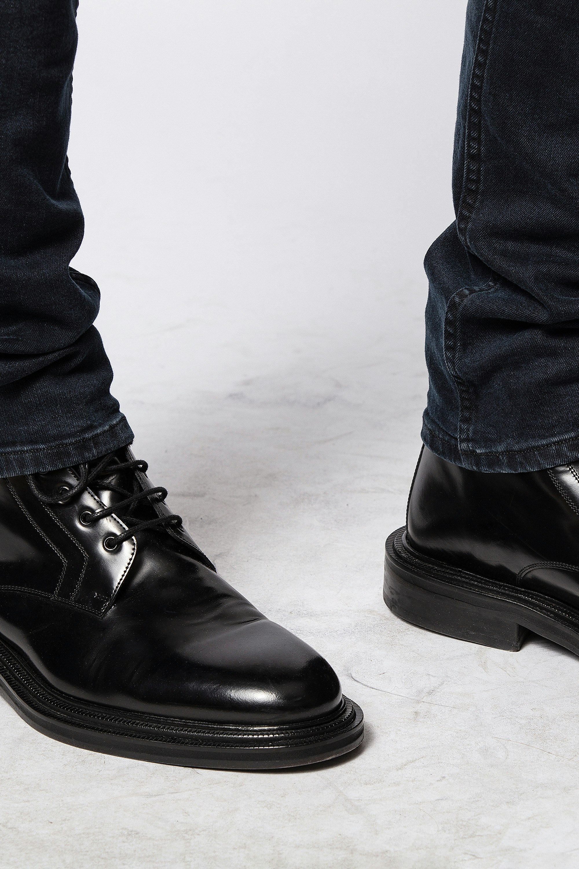 mens black ankle boots