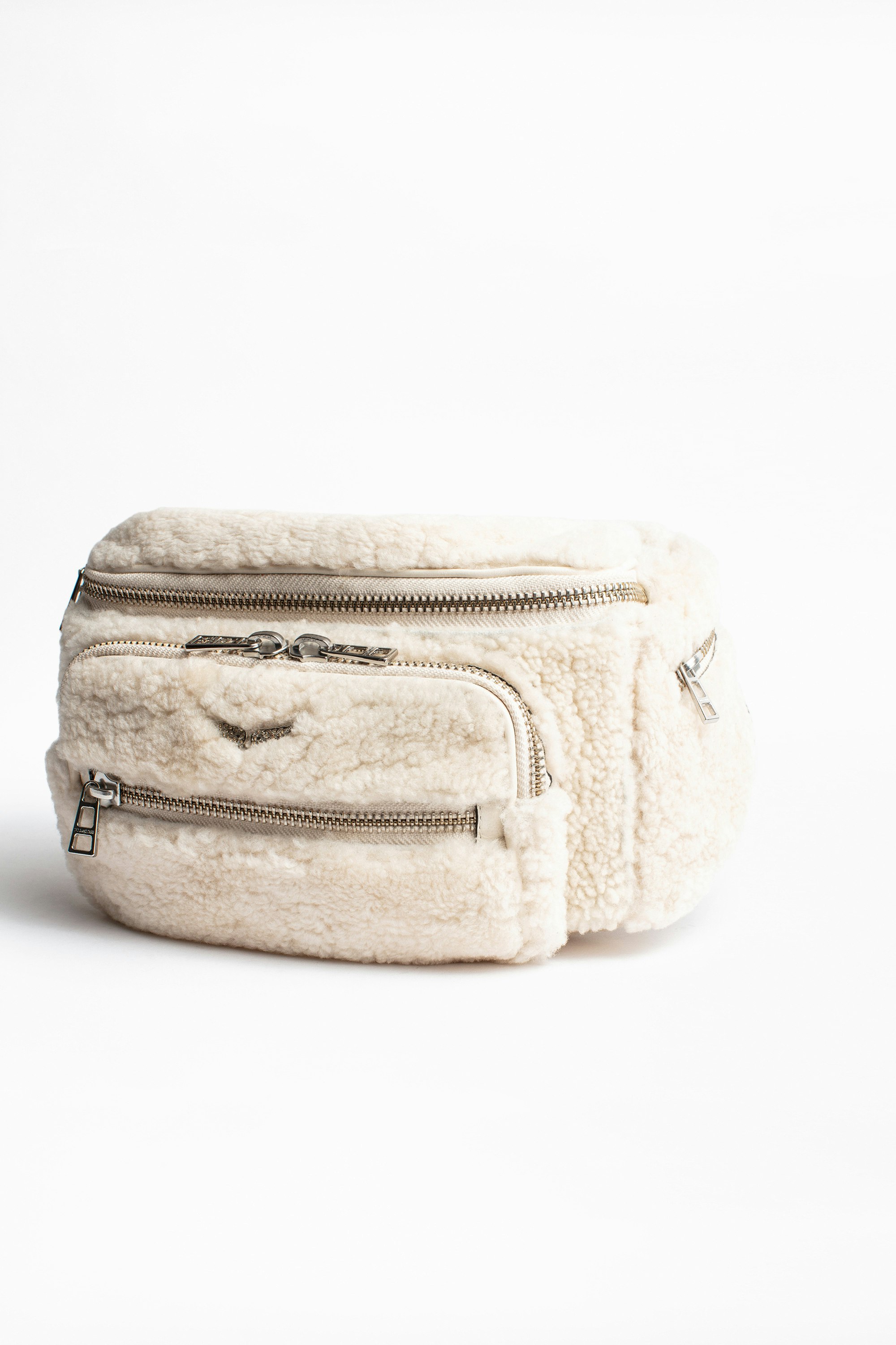 shearling fanny pack