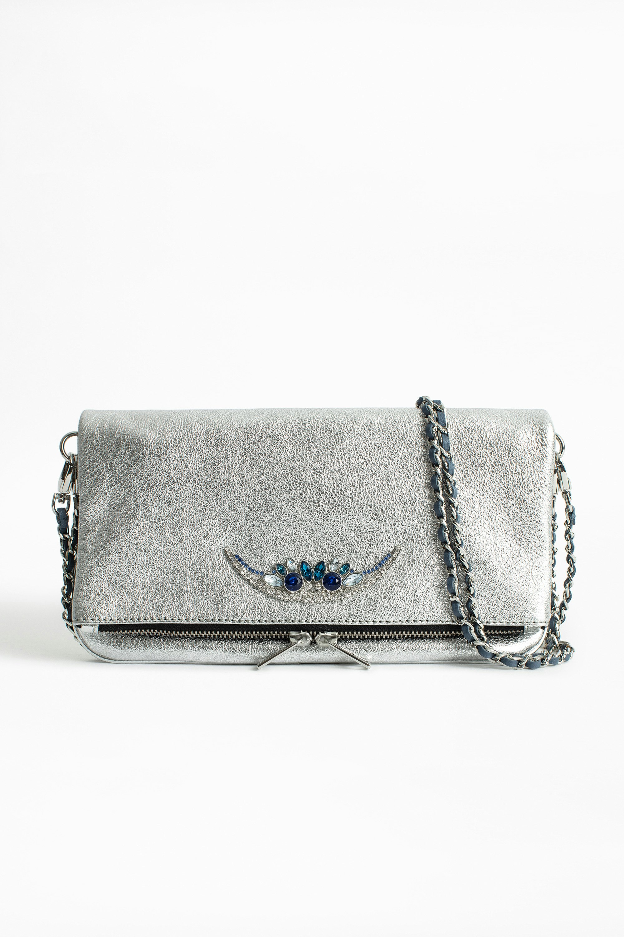metallic clutch bags