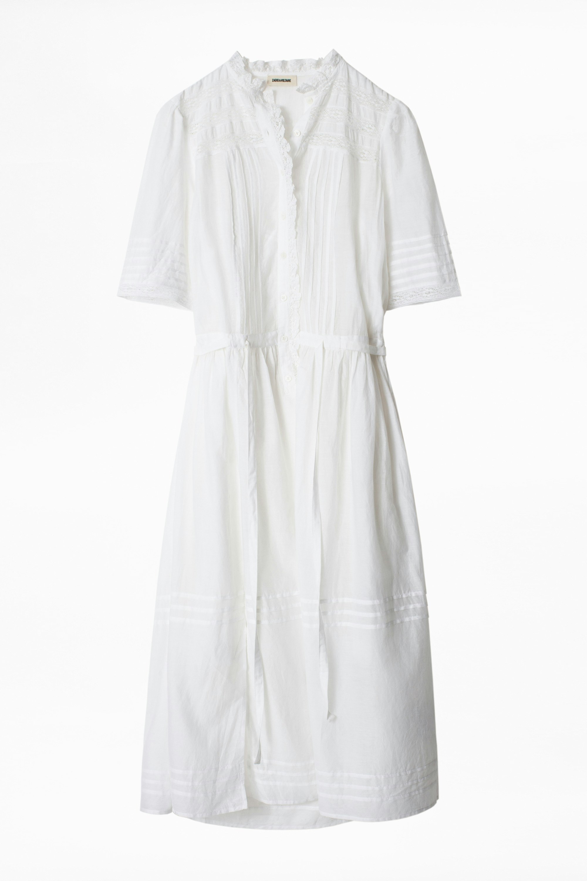 zadig and voltaire white dress