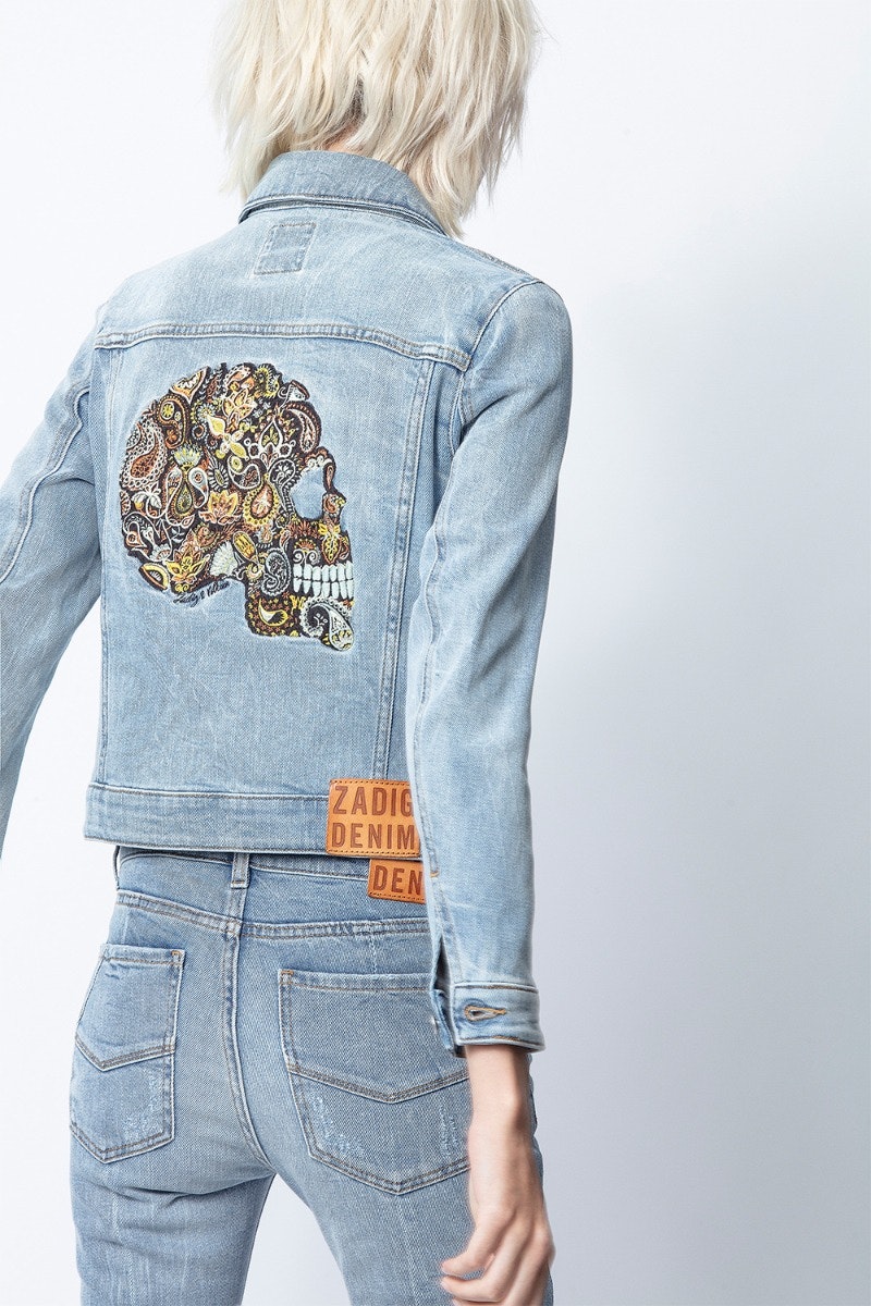 zadig voltaire jeans jacket