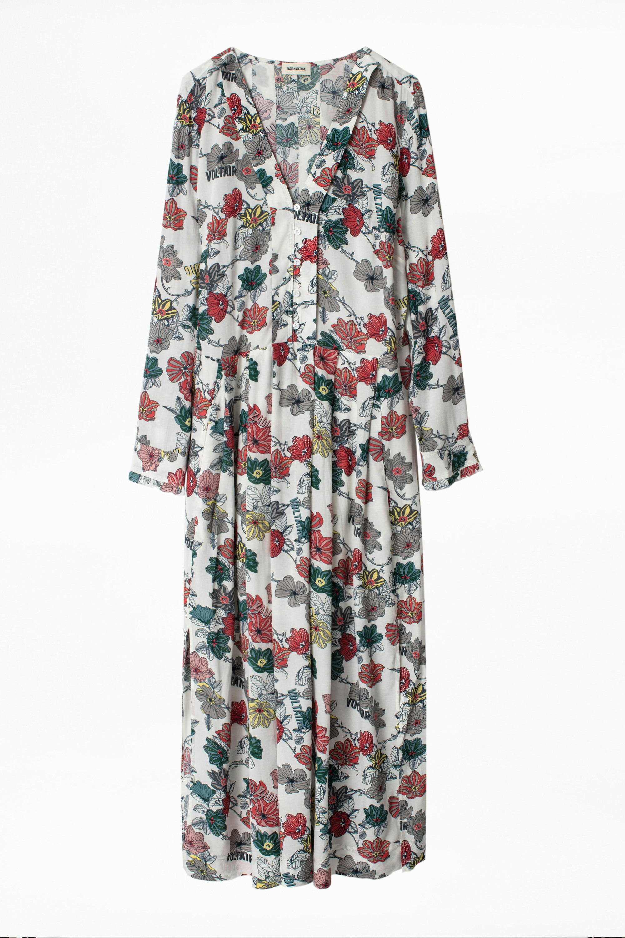 flower one piece dress