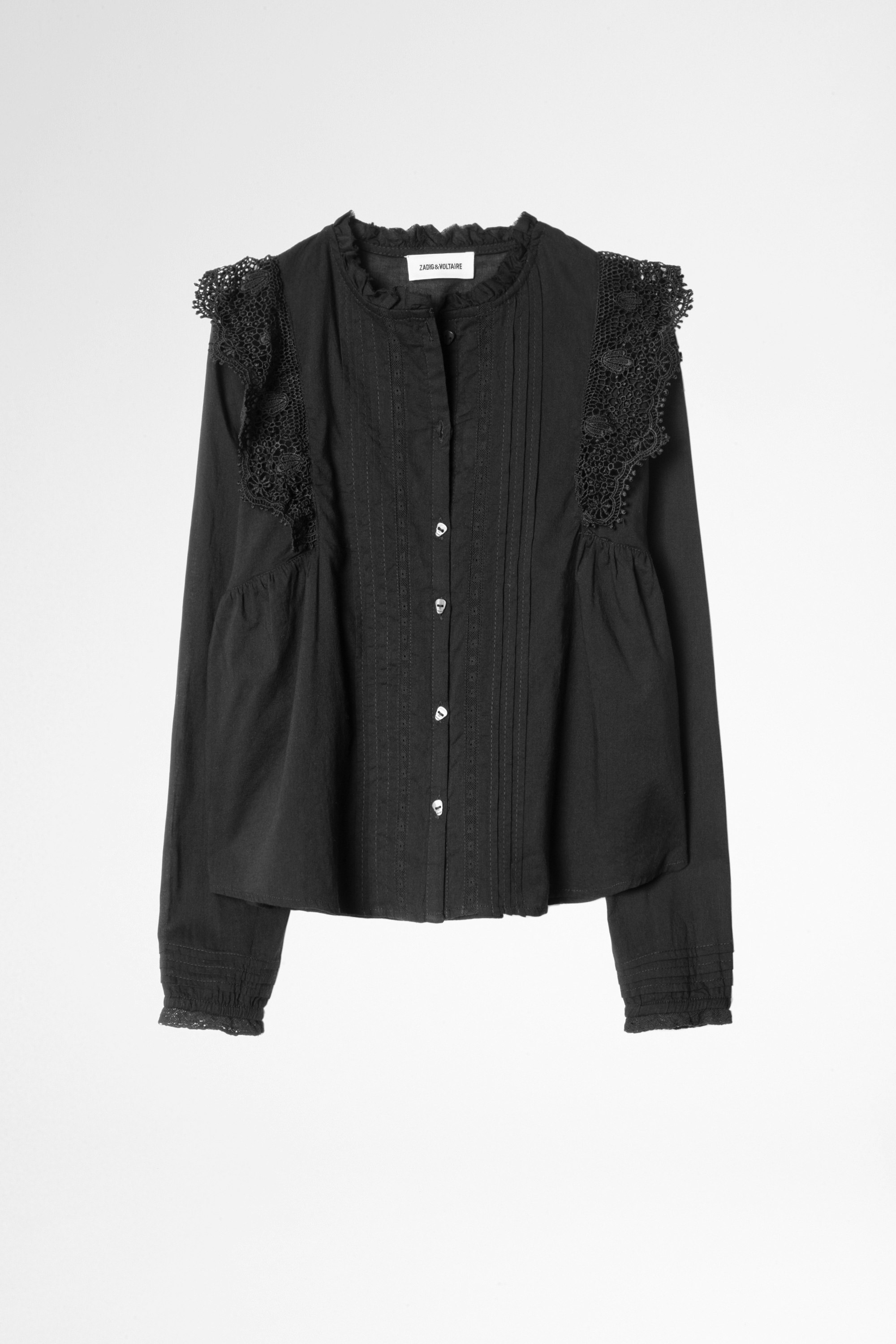 chemise noire enfant